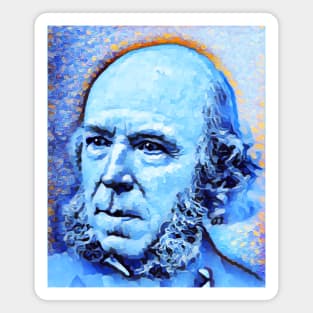 Herbert Spencer Portrait | Herbert Spencer Artwork | Herbert Spencer Painting 14 Magnet